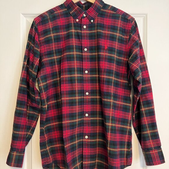Ralph Lauren Polo Plaid - 100% Cotton - Picture 1 of 5